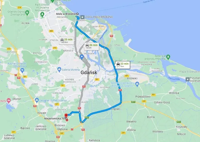 Rent A - Nowoczesny I Przytulny Apartament - Zdrovo 2023 Szálloda Gdańsk